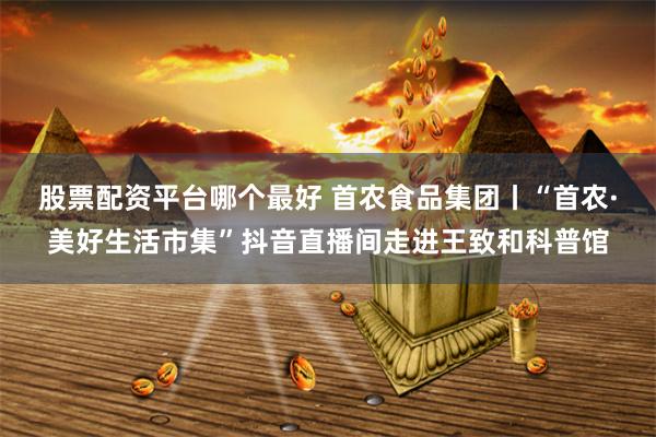 股票配资平台哪个最好 首农食品集团丨“首农·美好生活市集”抖音直播间走进王致和科普馆