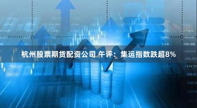 杭州股票期货配资公司 午评:集运指数跌超8%