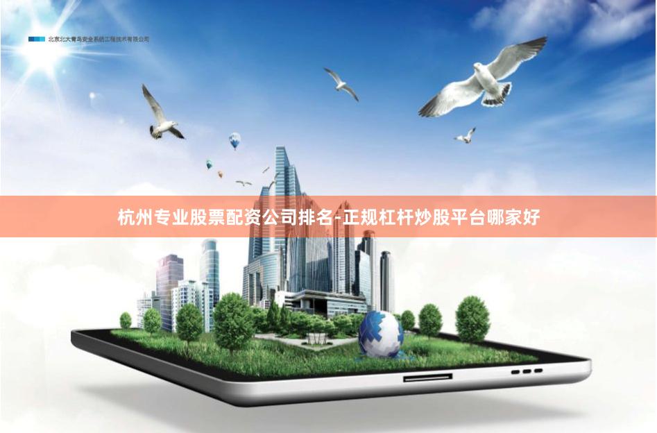 杭州专业股票配资公司排名-正规杠杆炒股平台哪家好